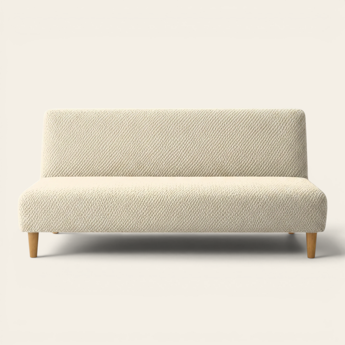 Sofa Bed Cover – Polar Fleece – Cream