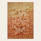 Rug – Modern Natural Botanical Floral – Golden Wheat