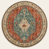 Rug – Boho Vintage Tribal – Burnt Rust