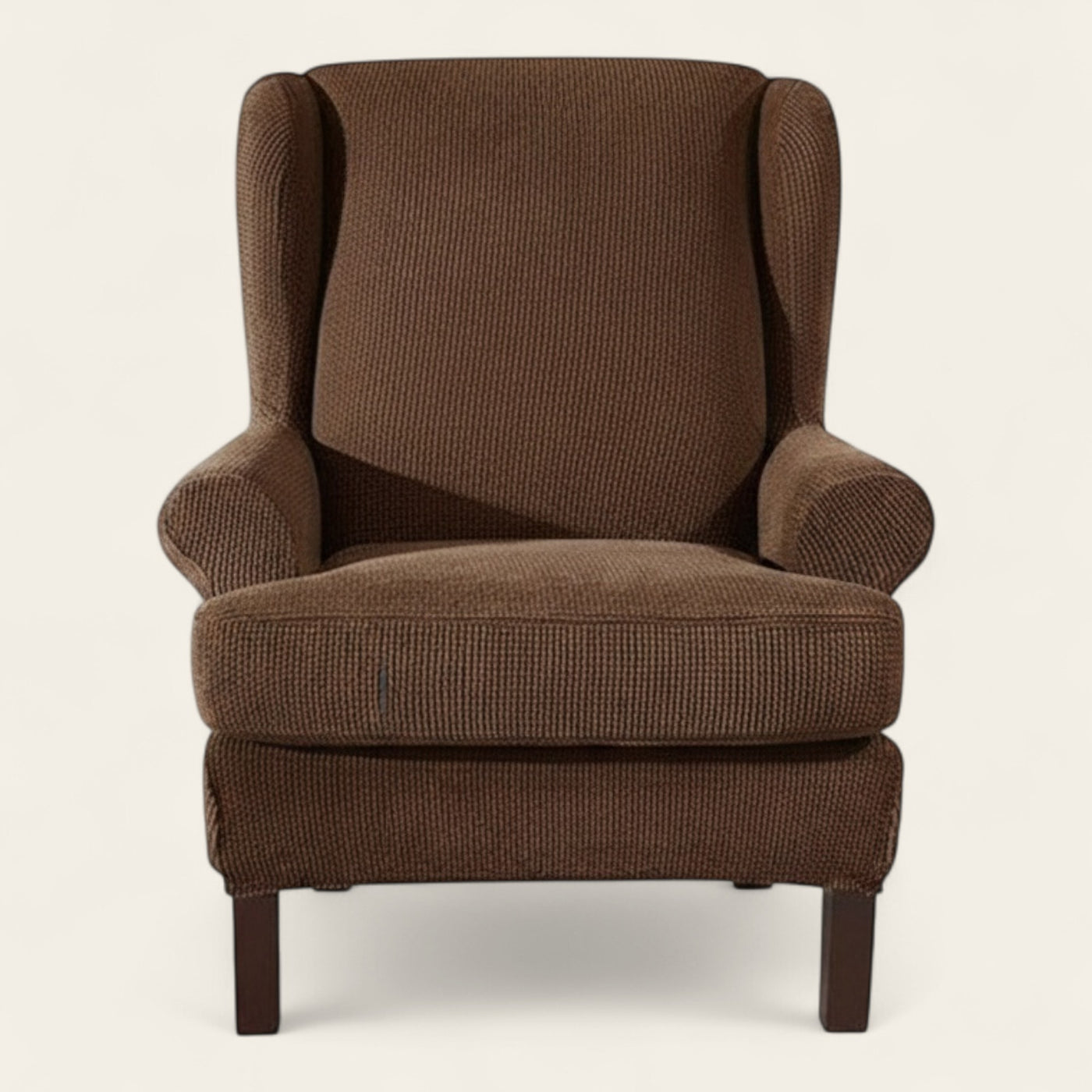 Armchair Cover – Knit – Espresso
