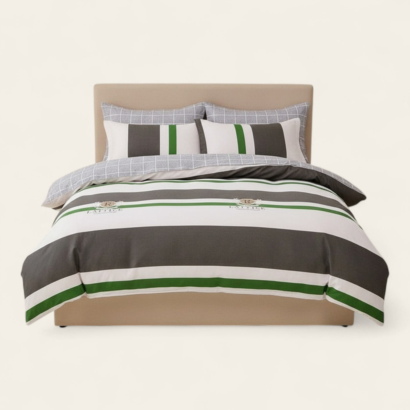 Bedding Set – Color Block Stripe – Multicolor