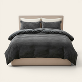 Bedding Set – Corduroy Velvet – Ink Black