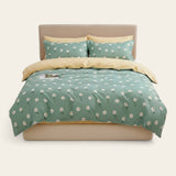 Bedding Set – Daisy Print – Sage Mist