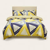 Bedding Set – Geometric Bunny Print – Multicolor