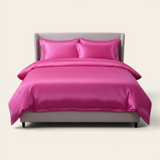 Bedding Set – Satin – Magenta