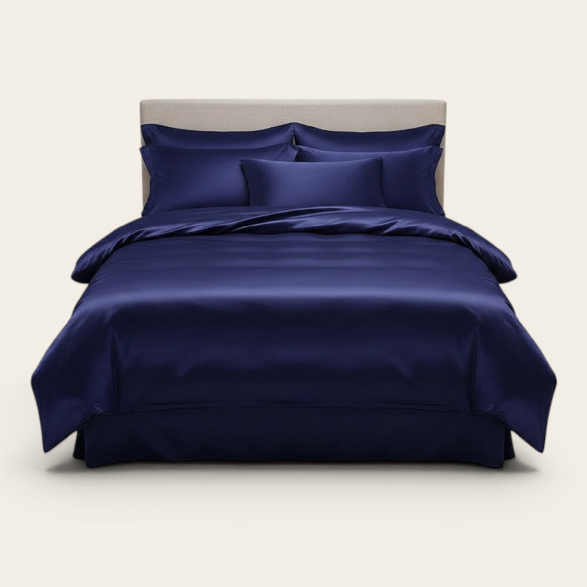 Bedding Set – Satin – Midnight Navy