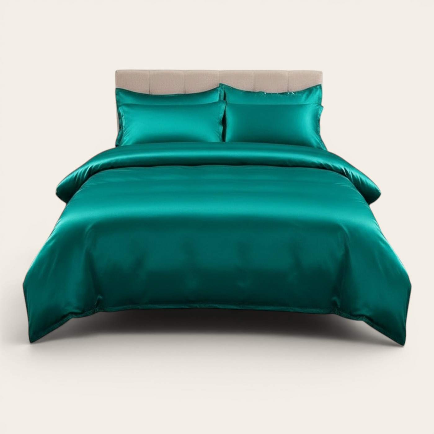 Bedding Set – Satin – Teal