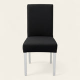 Chair Cover – Herringbone Knit – Ink Black