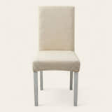 Chair Cover – Herringbone Knit – Ivory Cream
