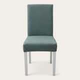Chair Cover – Herringbone Knit – Teal
