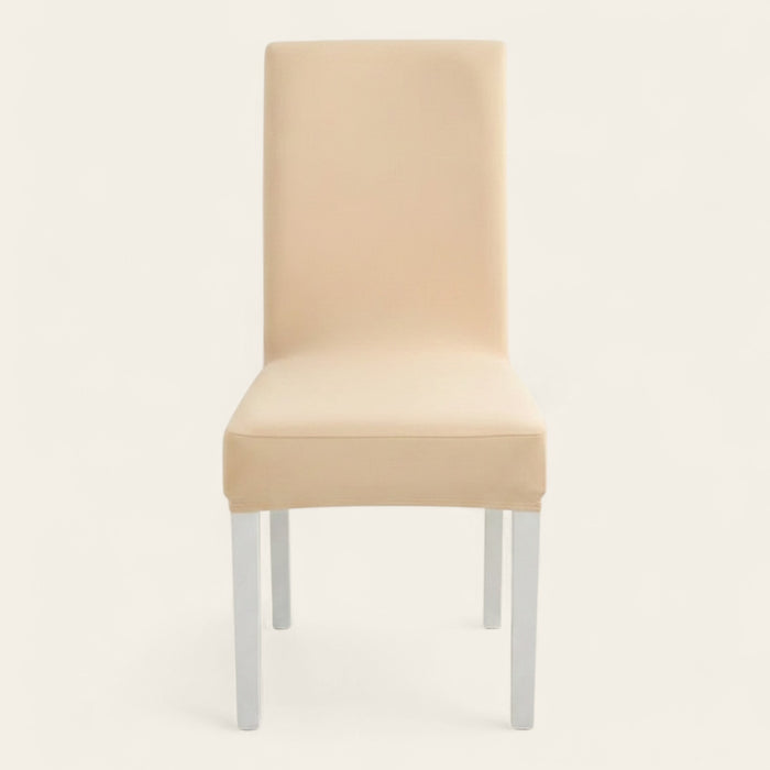 Chair Cover – Plain Stretch – Bouclé Sand