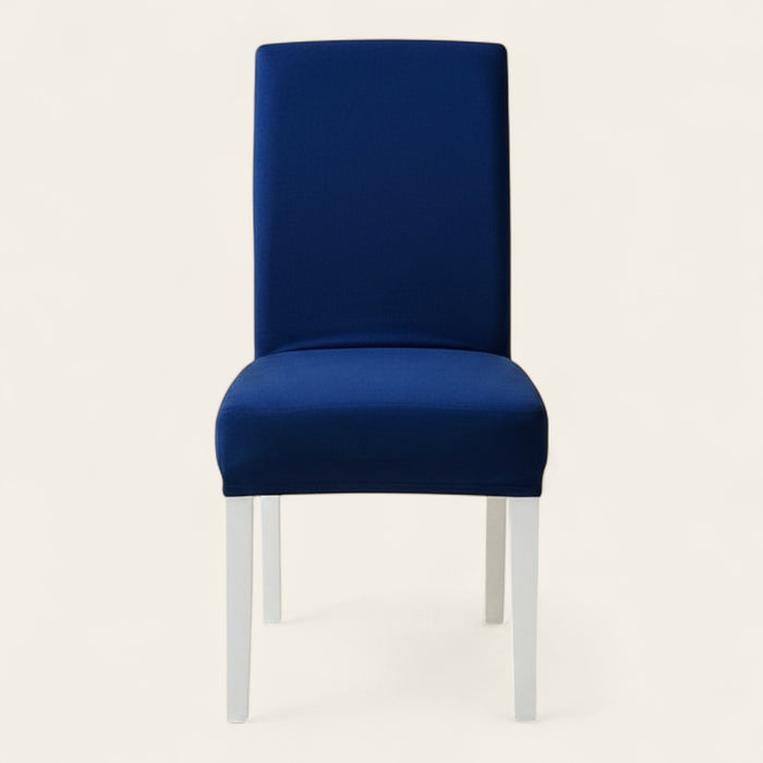 Chair Cover – Plain Stretch – Midnight Navy
