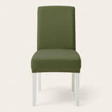Chair Cover – Plain Stretch – Moss