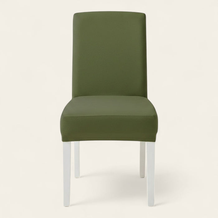 Chair Cover – Plain Stretch – Moss