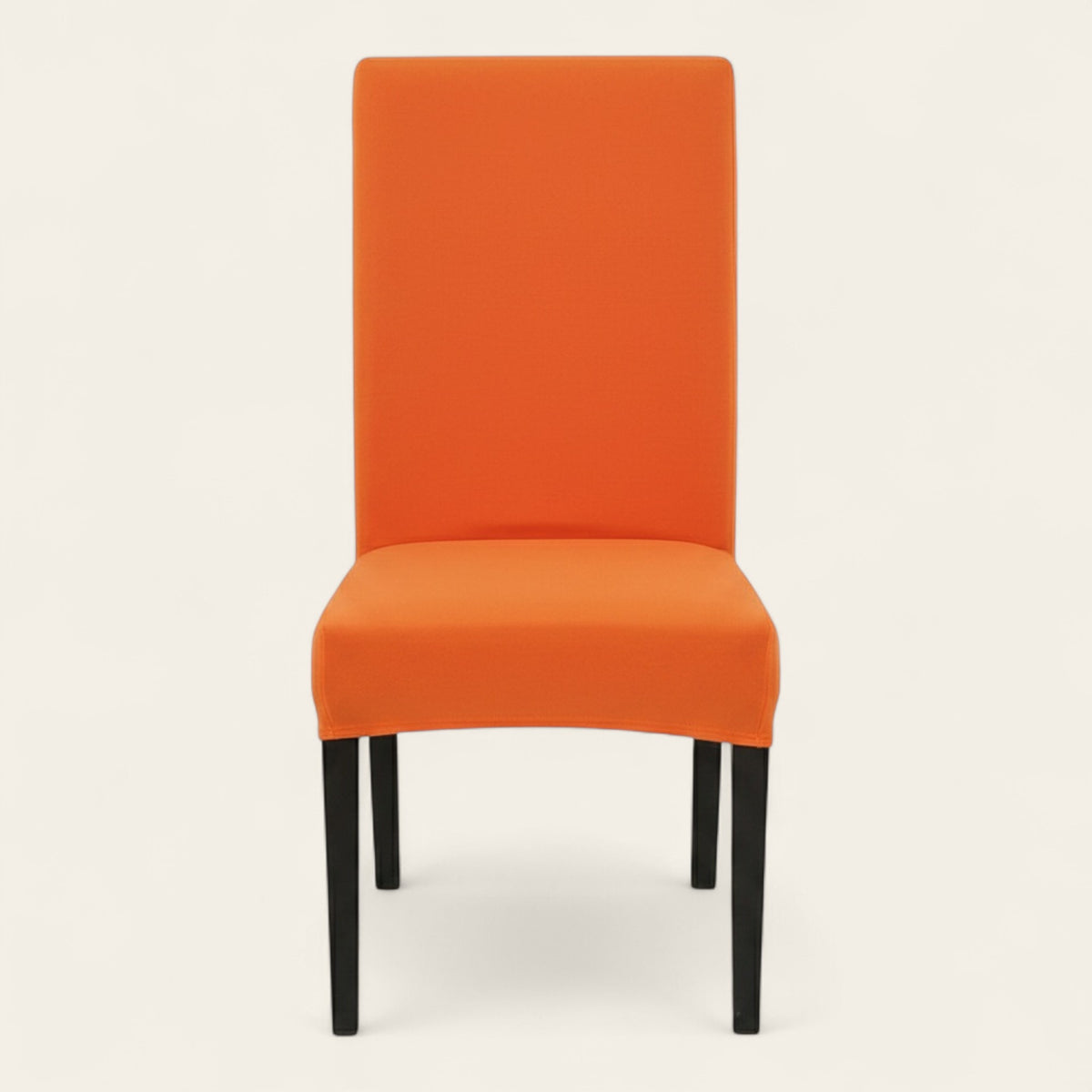Chair Cover – Plain Stretch – Terracotta