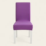 Chair Cover – Velvet Plush – Plum