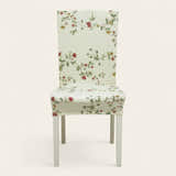 Chair Cover – Wildflower Branch – Ivory Cream