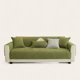 Non-Slip Sofa Cover – Chenille – Moss
