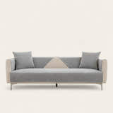 Non-Slip Sofa Cover – Plain Stretch Wide – Pearl Grey