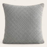Pillow Cover – Basket Weave – Pearl Grey