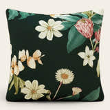 Pillow Cover – Botanical Floral Print – Forest