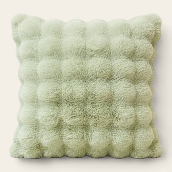 Pillow Cover – Bubble Plush – Sage Mist