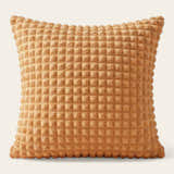 Pillow Cover – Bubble Plush – Terracotta