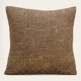 Pillow Cover – Burlap Weave – Caramel