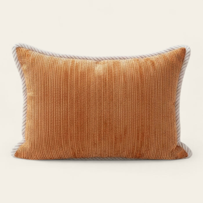 Pillow Cover – Corduroy Knit – Terracotta