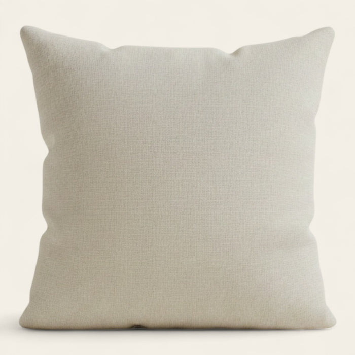 Pillow Cover – Cross Weave – Ivory Cream