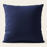 Pillow Cover – Diagonal Quilt – Midnight Navy