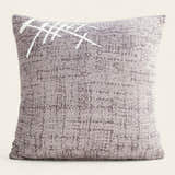 Pillow Cover – Distressed Print – Lavender Mist