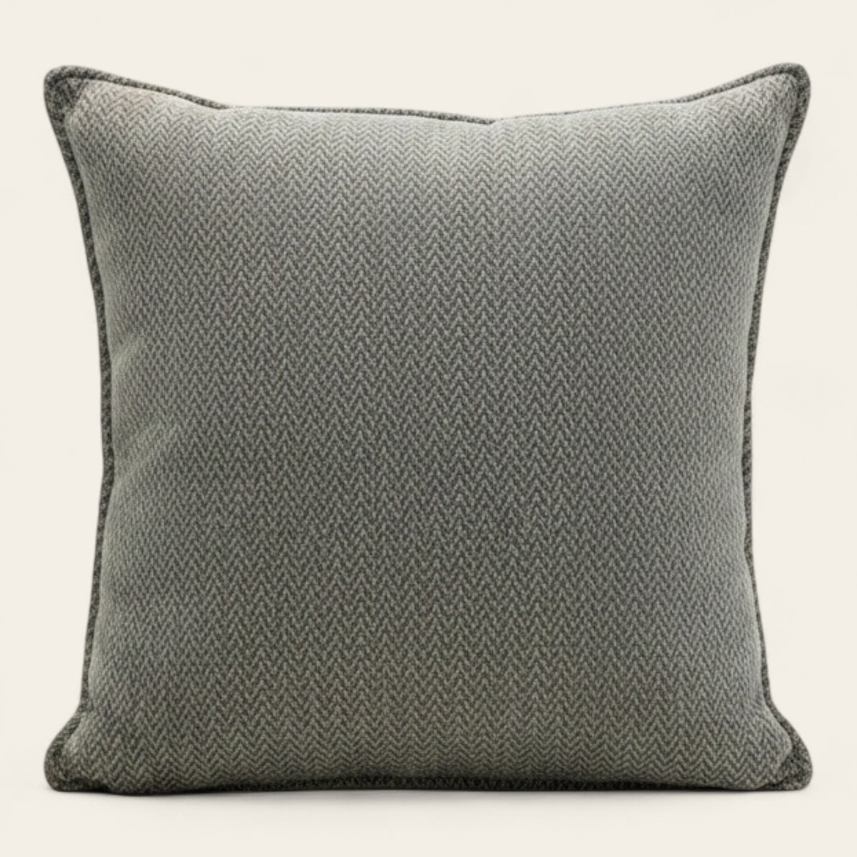 Pillow Cover – Herringbone Knit – Sage Mist