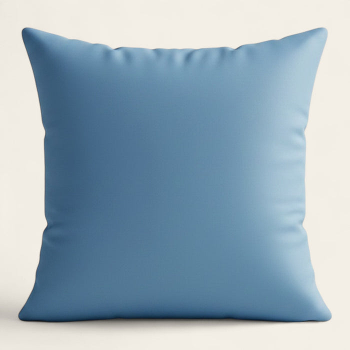 Pillow Cover – Leather Look – Sky Mist