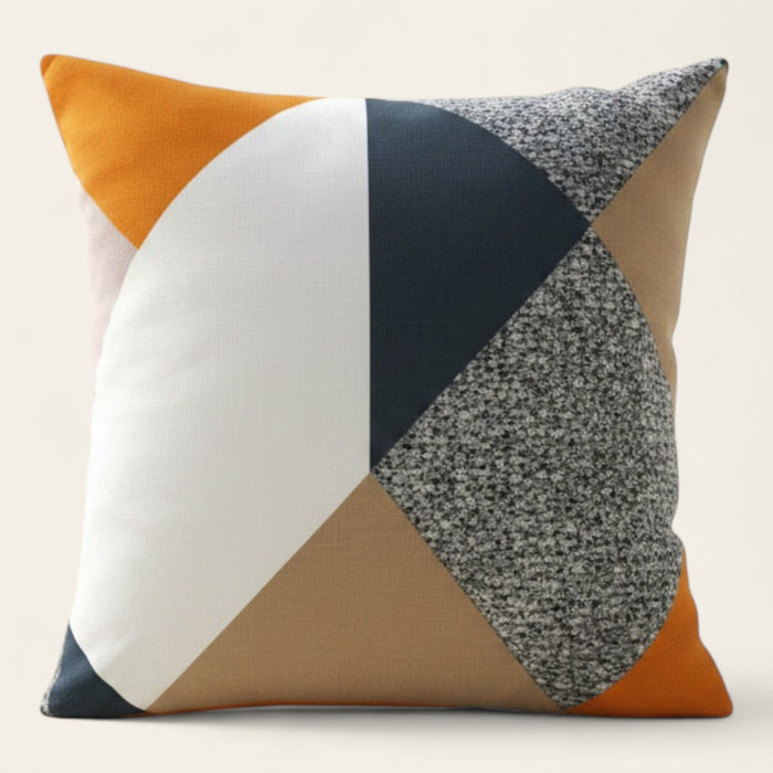 Pillow Cover – Modernist Triangle – Multicolor