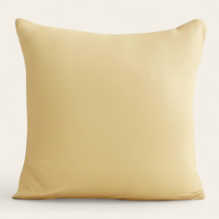 Pillow Cover – Plain Stretch – Buttermilk