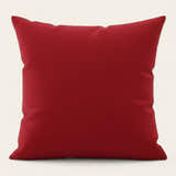 Pillow Cover – Plain Stretch – Cherry