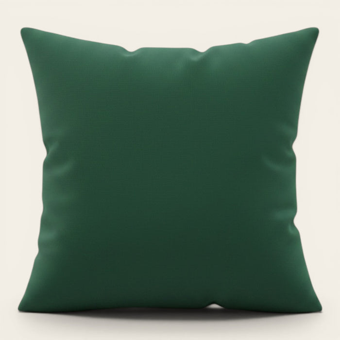 Pillow Cover – Plain Stretch Compact – Forest