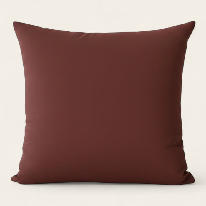 Pillow Cover – Plain Stretch – Espresso