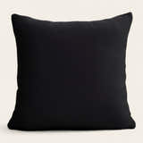 Pillow Cover – Plain Stretch – Ink Black