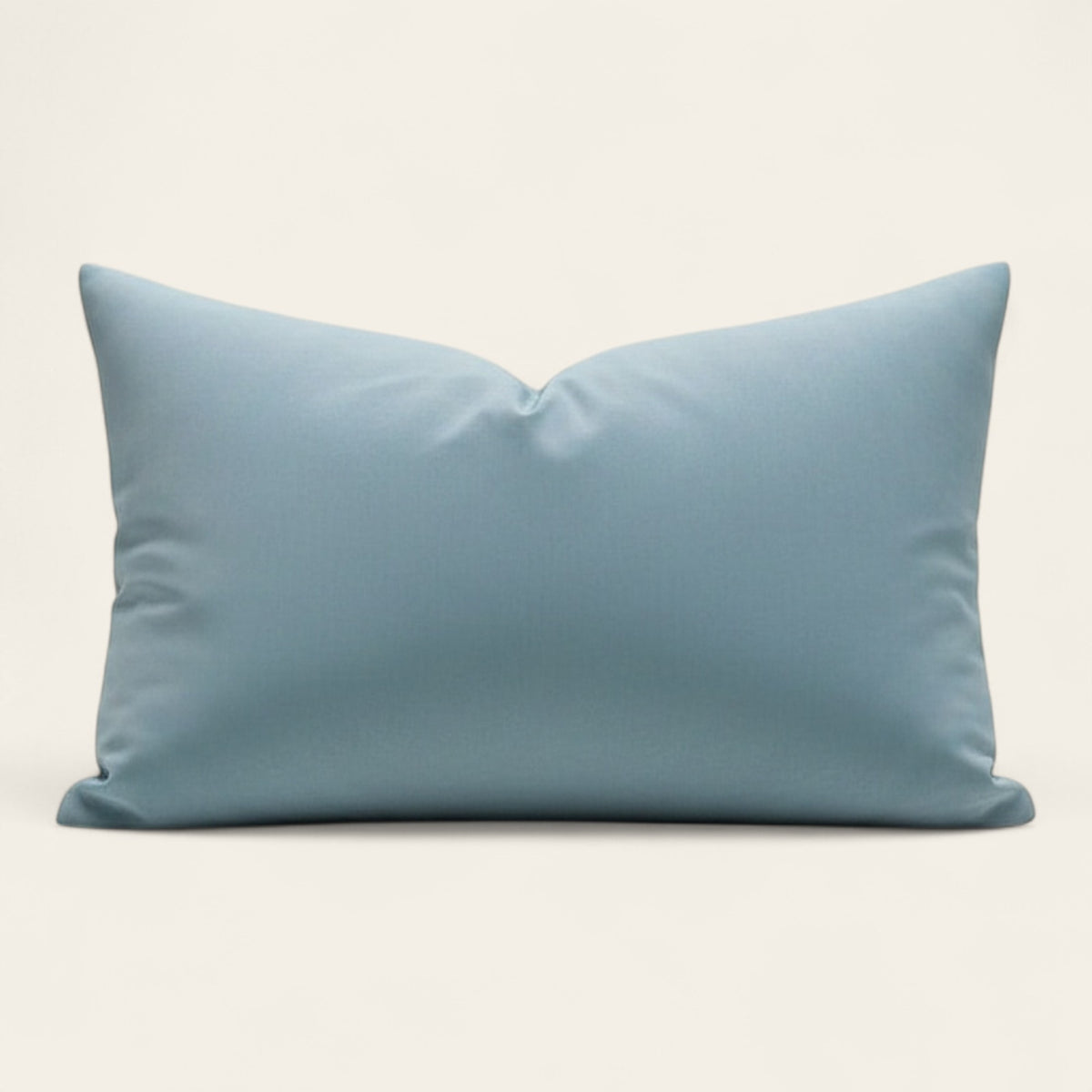 Pillow Cover – Plain Stretch Lumbar – Sky Mist