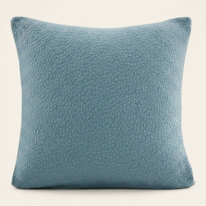 Pillow Cover – Plain Stretch – Stormy Blue