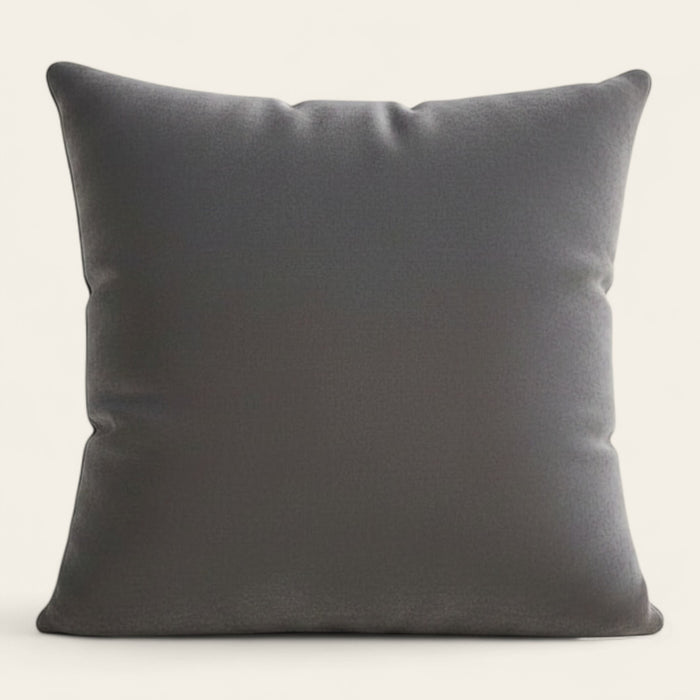 Pillow Cover – Plain Stretch Wide – Charcoal
