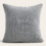 Pillow Cover – Velvet Plush – Charcoal