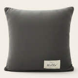 Pillow Cover – Velvet Plush Smooth – Pearl Grey