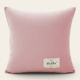 Pillow Cover – Velvet Plush – Soft Blush