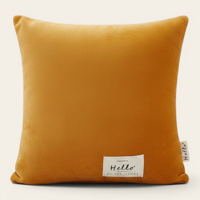 Pillow Cover – Velvet Plush – Terracotta