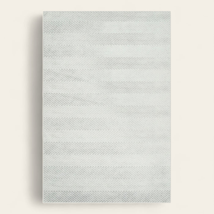 Rug – Diagonal Subtle – Pearl Grey