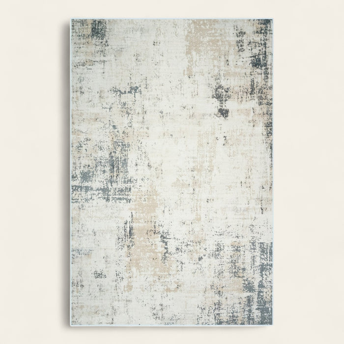 Rug – Distressed Marble – Pearl Grey