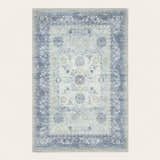 Rug – Distressed Persian – Sky Mist